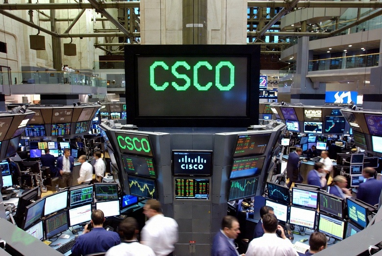 Cisco вернулась на вершину:&nbsp;акции компании обновили исторический максимум 2000 года
